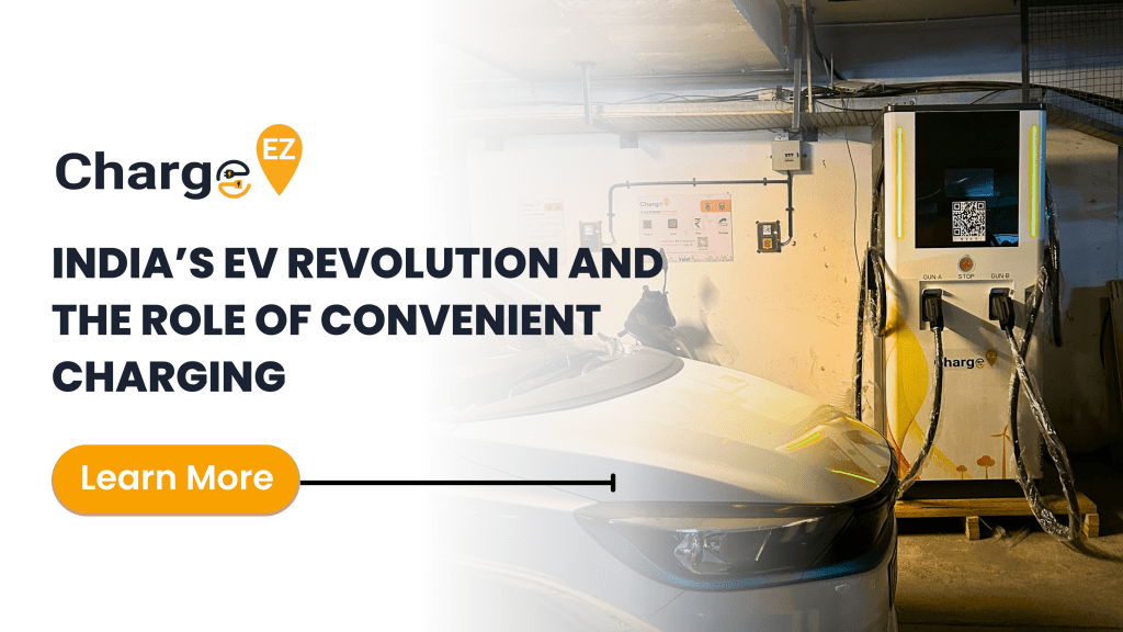 ChargeEZ EV charging station supporting India’s EV revolution with convenient and reliable electric vehicle charging